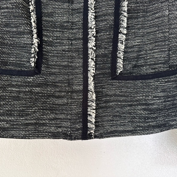 Vince Tweed Jacket in Black and White Size 6 - Picture 5 of 9